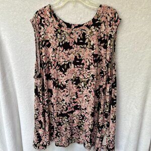 J. Jill Wearever Collection A-line layering tank 4X